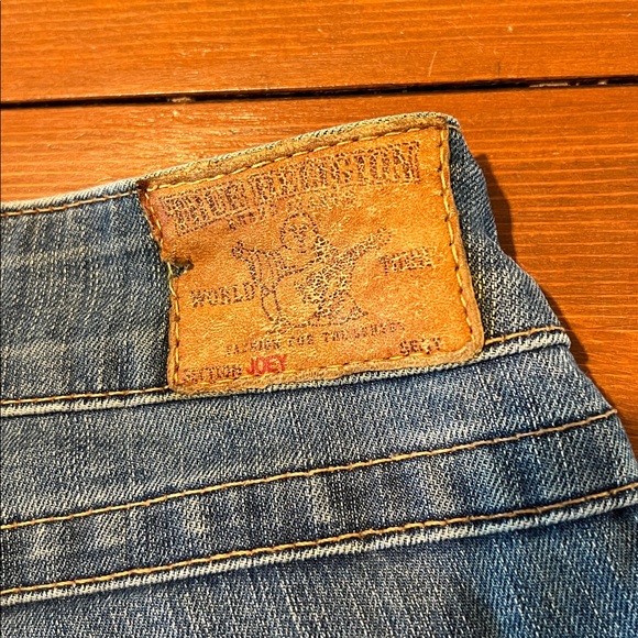 Vintage True Religion Joey Jeans - Low Rise Flare Twisted Leg - Size 26 - Picture 2 of 14